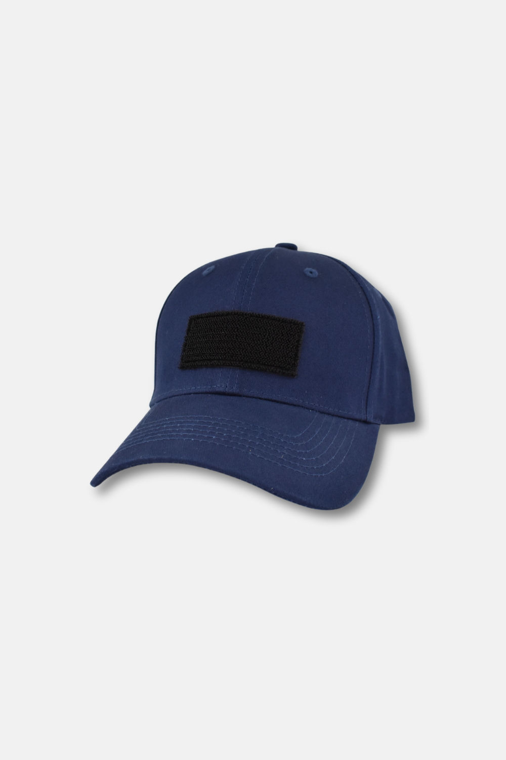 Gorra de béisbol con parche extraíble