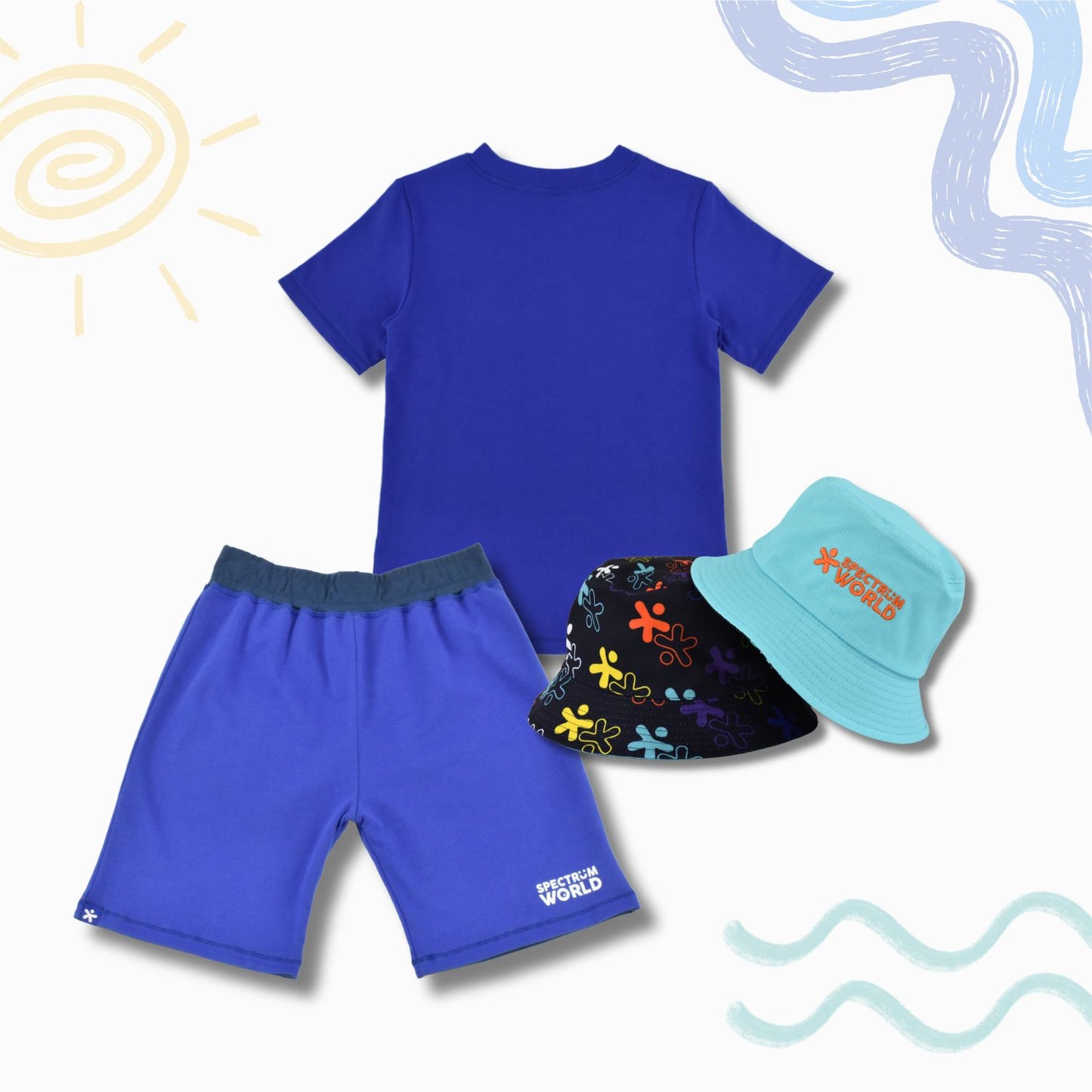 Reversible Summer Set – Sensory-Friendly & Tagless