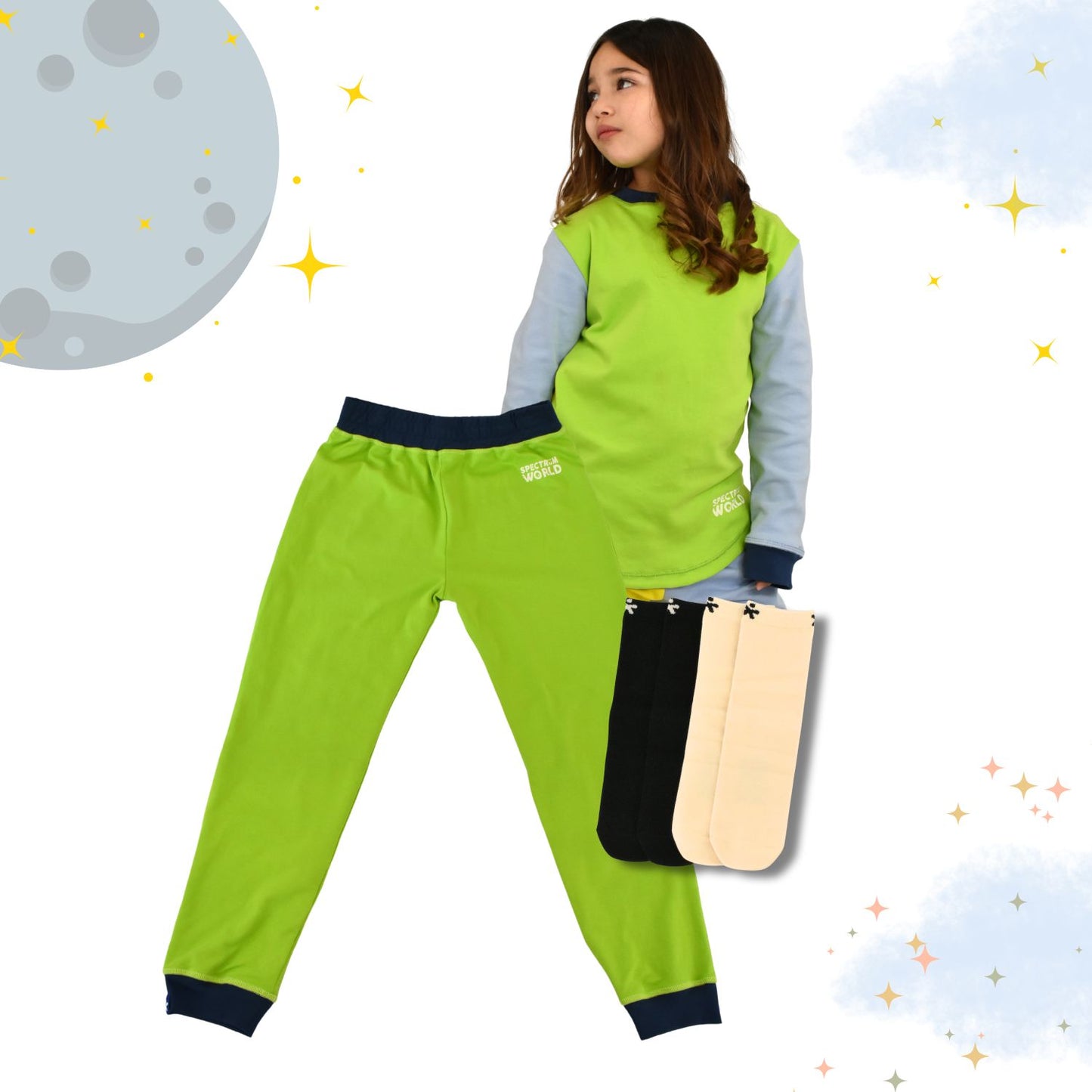Sensory Nightwear Set – Calming Bedtime Clothing Bundle