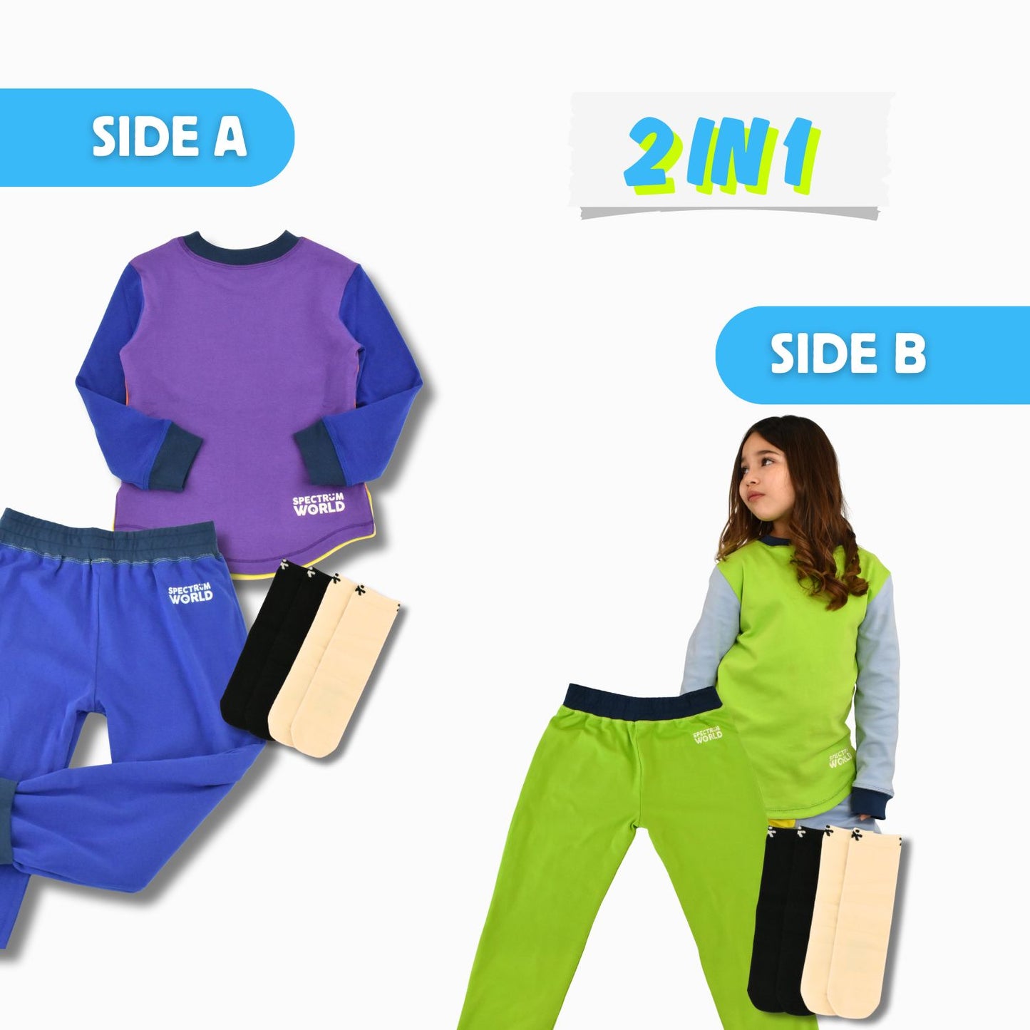 Sensory Nightwear Set – Calming Bedtime Clothing Bundle